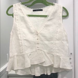 Zara Cream Shirt